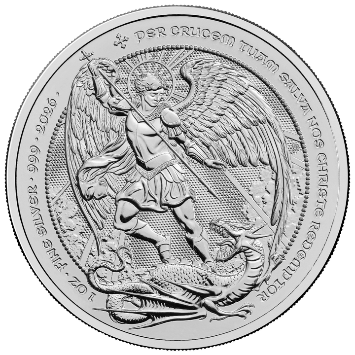 The Angel Royal Mint 1 oz argent 2026