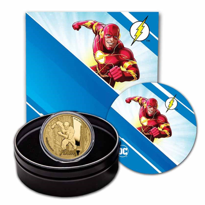 Samoa: DC Comics - The Flash 1 oncia d'oro 2023