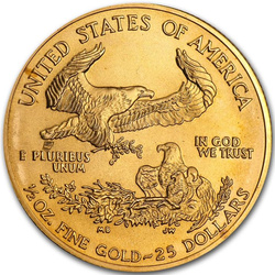 Aquila americana 1/2 oncia d'oro 2004