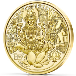 The Gold of India 100 Euro Gold 2023 Proof