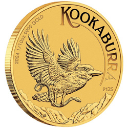 Kookaburra 1/10 uncji Złota 2024