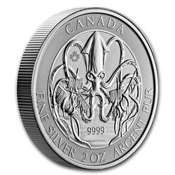 Creatures of the North: Riesenkraken 2 oz Silber 2020