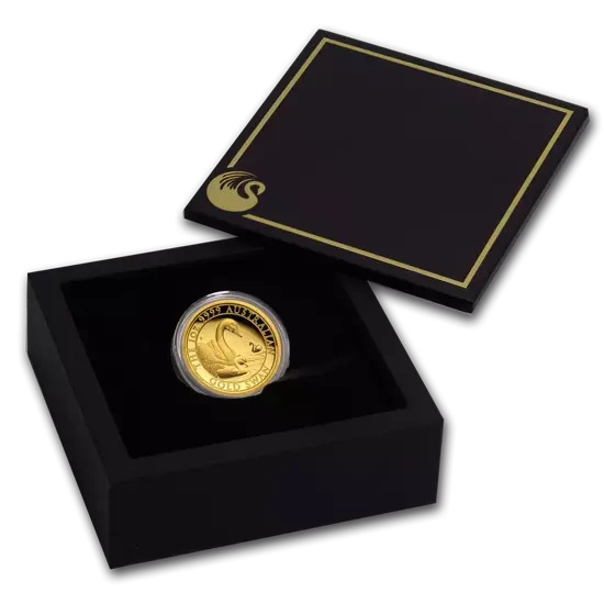 Łabędź 1 uncja Złota 2019 Proof