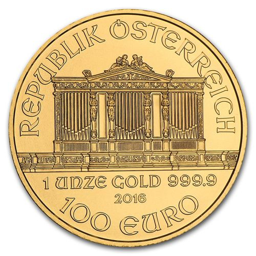 Bécsi Filharmonikusok 1 uncia arany 10 darabos csomag