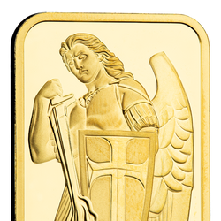  PAMP 1 oz Gold Bar 007 Archangel Michael