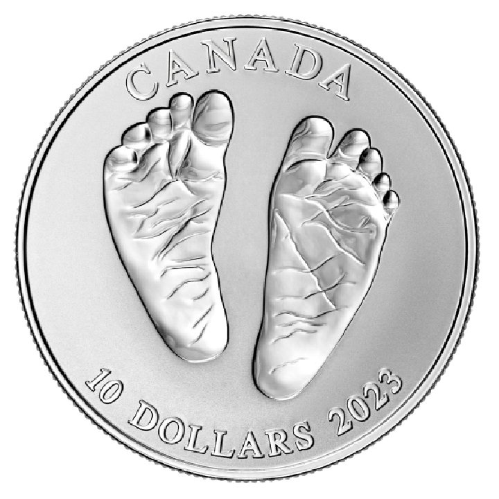 Canada : Welcome to the World 10 Argent 2023 Proof