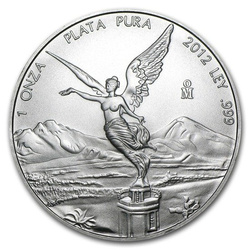 Mexikanische Libertad 1 oz Silber 2012