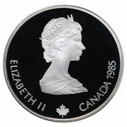 Canada: Set of 10 coins Calgary Olympic Games 1988