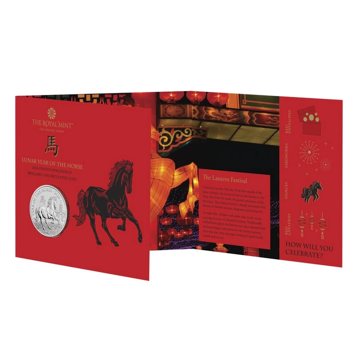Royal Mint Lunar: Year of the Horse Cupronickel 2026