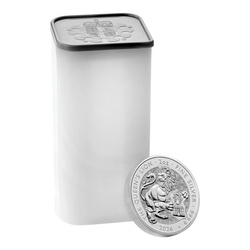 The Royal Tudor Beasts: Queen's Lion 2 oz Plata 2026