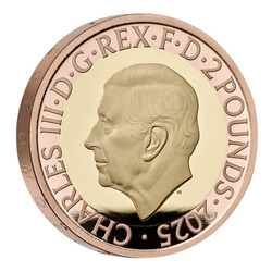 200 Years of the Modern Railway £2 Gold Proof