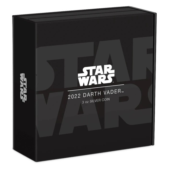 Niue: Star Wars - Darth Vader coloured 3 oz Silber 2022 Proof