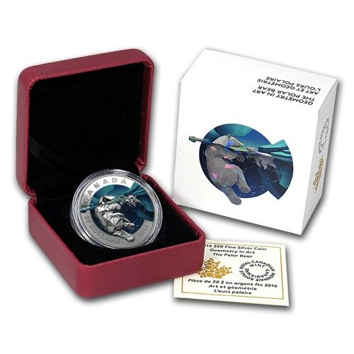 Fauna geometrica: Orso polare 20$ 2016