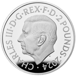 Dinosaurs: Iconic Specimens - Diplodocus 1 oz Silber 2024 Proof