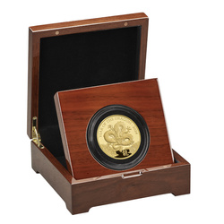 Royal Mint Lunar: Rok Smoka 5 uncji Złota 2024 Proof