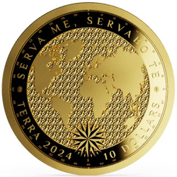 Tokelau: Terra 1/10 oz Gold 2024 Prooflike