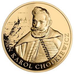 Hetmani Rzeczypospolitej - Jan Karol Chodkiewicz 500 Gold 2025 Proof Issue Folder