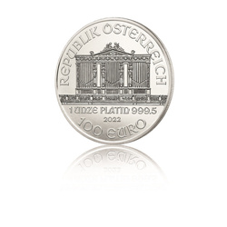 Filarmónica de Viena 1 oz Platino 2022