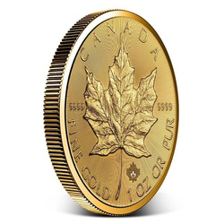 Canadian Maple Leaf 1 oz Gold 2019 (Incuse)