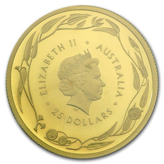 Australijski Kangur 1/4 uncji Złota 2018 Royal Australian Mint