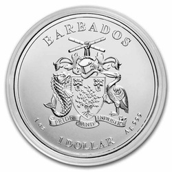 Barbados: Octopus 1 oz Silver 2021