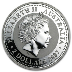 Lunar I: Year of the Ox 2 oz Silver 2009