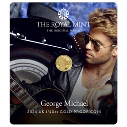 George Michael 1/40 uncji Złota 2024 Proof