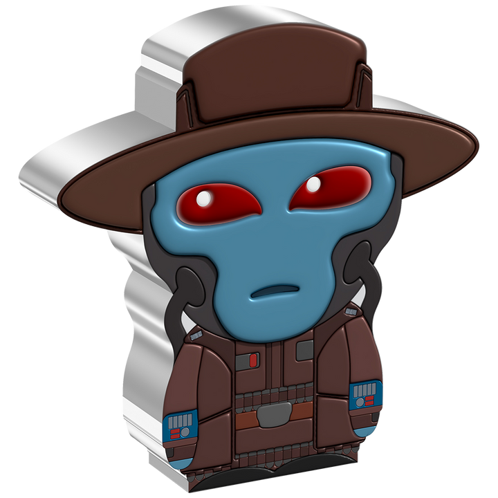 Niue: Star Wars - Cad Bane Chibi Coin colorata 1 oncia d’argento 2022 Proof