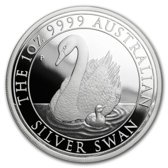 Łabędź 1 uncja srebra 2018 Proof