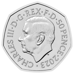 The Lion, the Witch and the Wardrobe 50p Cupro-nickel 2023