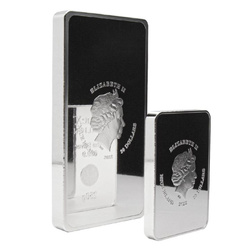 Lingotto moneta 1000 grammi d'argento LBMA GD Refiner