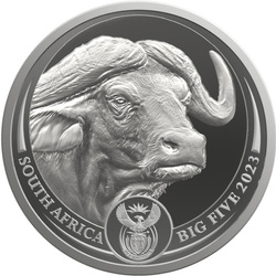 Big Five II: Buffalo - Double Capsule - Set 2 x 1 oz Silber 2023 Proof