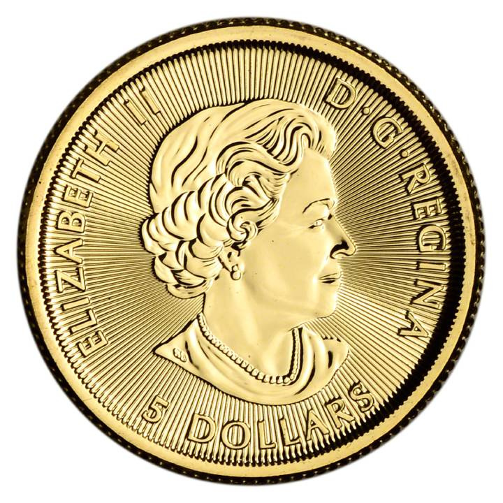 Canada: Polar Bear 1/10 uncji Złota 2018