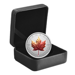 Silver Coin Silver Maple Leaf Colorized 1 oz Silver 2026 Reverse Proof Ultra High Relief