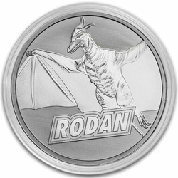 Niue: Godzilla vs Monsters – Rodan 1 uncia ezüst 2024
