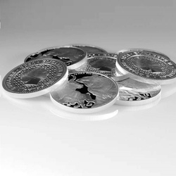 Tokelau: Bull & Bear 1 oz Silber 2022