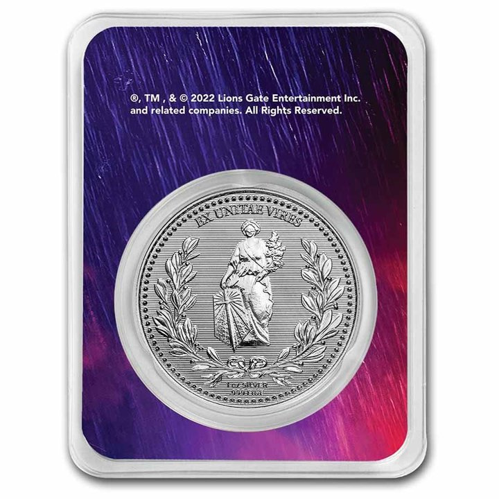 John Wick 1 oz Plata Slab