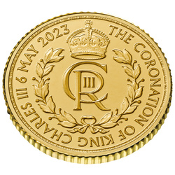 The Coronation of His Majesty King Charles III 1/10 uncji Złota 2023