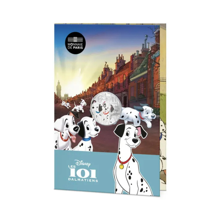 Moneta d'argento Disney - La carica dei 101 colorata Argento Ag. 333 10 Euro 2026