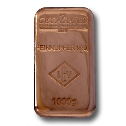 Cihla 1000 gramů mědi