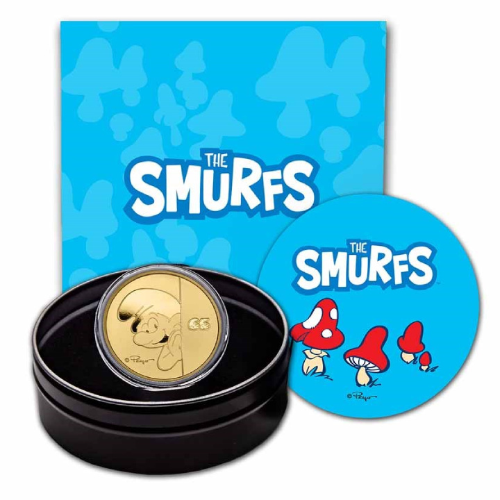 Niue: Smurfs - 65th Anniversary 1 oz Gold 2023 Coin
