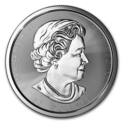 Kanadai juharlevél 10 uncia ezüst 2017