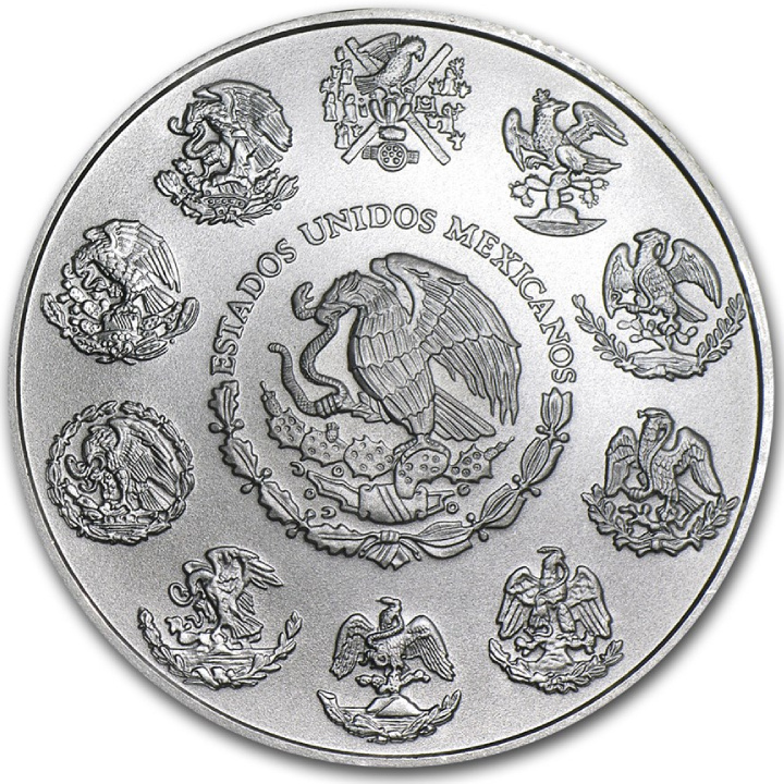 Libertad mexicana 1 oz Plata 2012