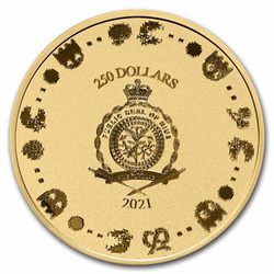 Niue: Ms.PAC-MAN 40 Aniversario 1 oz Oro 2021