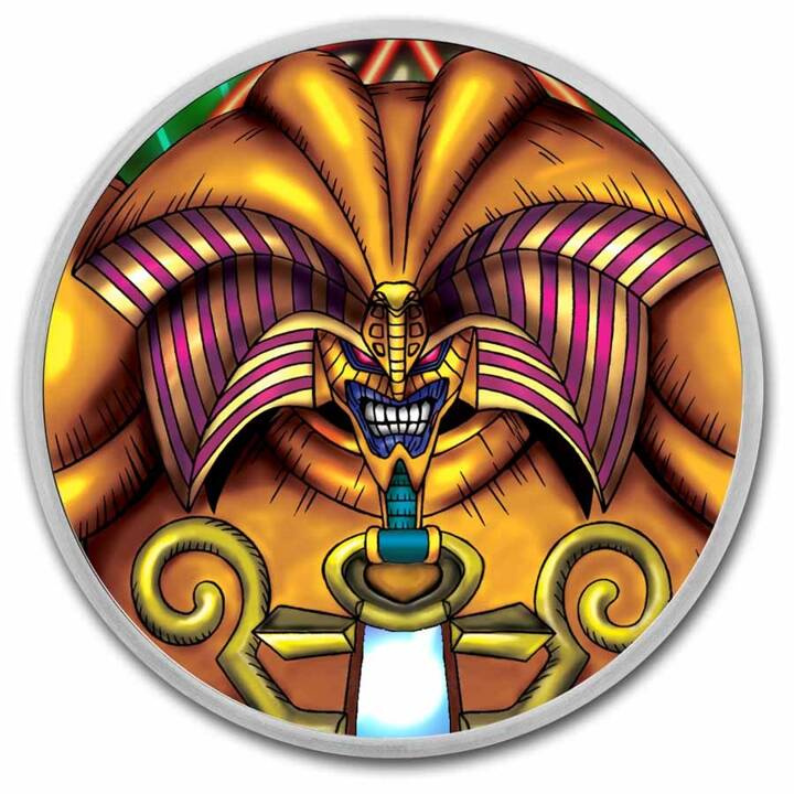 Juego de 5 monedas Niue: Yu-Gi-Oh! Exodia coloured 5 x 1 oz Plata 2023