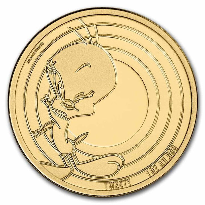 Samoa: Looney Tunes - Tweety 1 uncja Złota 2023