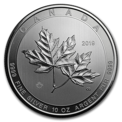Canadian Maple Leaf 10 oz Silver 2019
