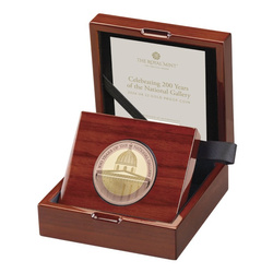 Celebrating 200 Years of the National Gallery £2 Oro 2024 Proof