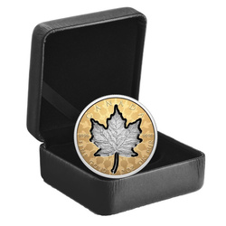 Canadian Maple Leaf - Super Incuse 2 oz Gold 2024 Reverse Proof