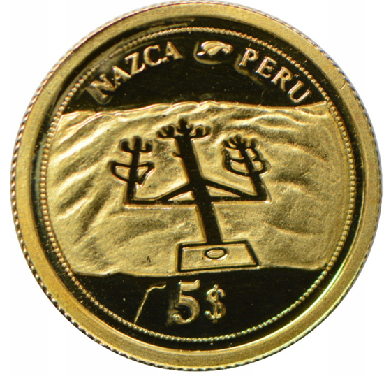 Nazca Lines 1/25 oz Gold 2006 Proof